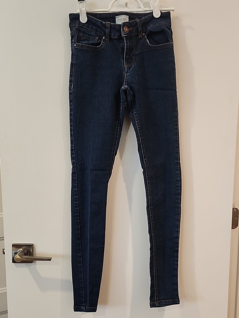 Waist 13" Ardene Dark Blue Skinny Jeans